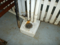 Metal-Drainpipe-Broken-at-the-Base
